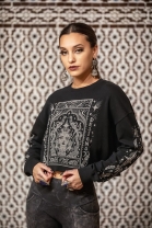 Star Tarot Crop Crewneck